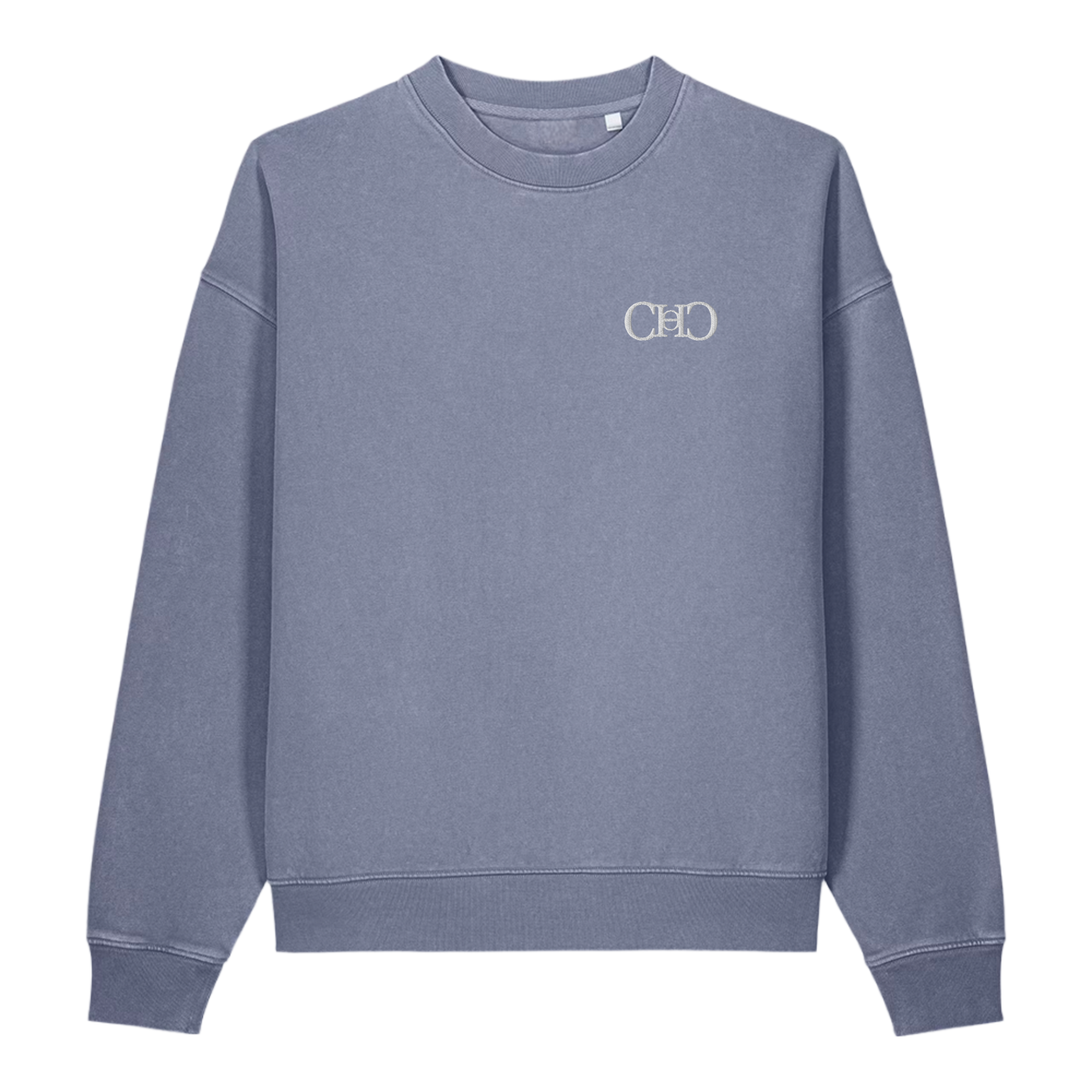 Washed Sweatshirt — Blue front